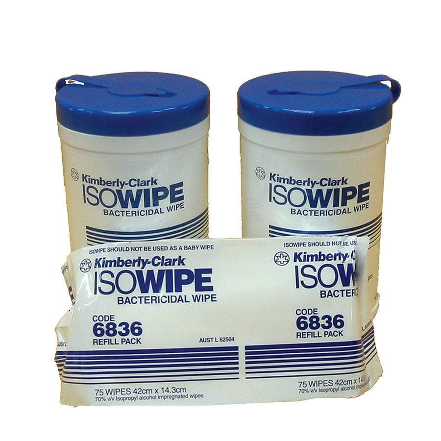 KIMBERLY CLARK ISOWIPES CANISTER AND REFILLS Whiteley AllCare