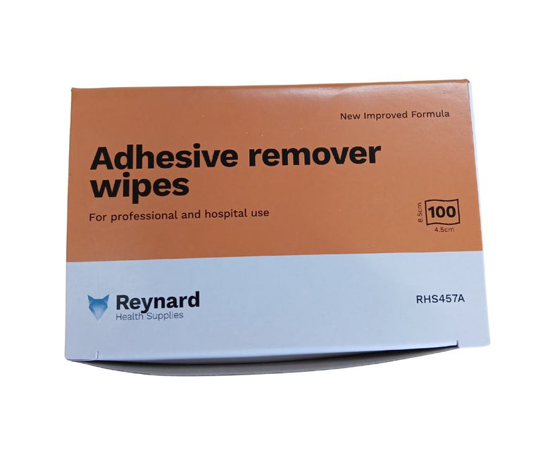 ADHESIVE REMOVER WIPES (100 WIPES)
