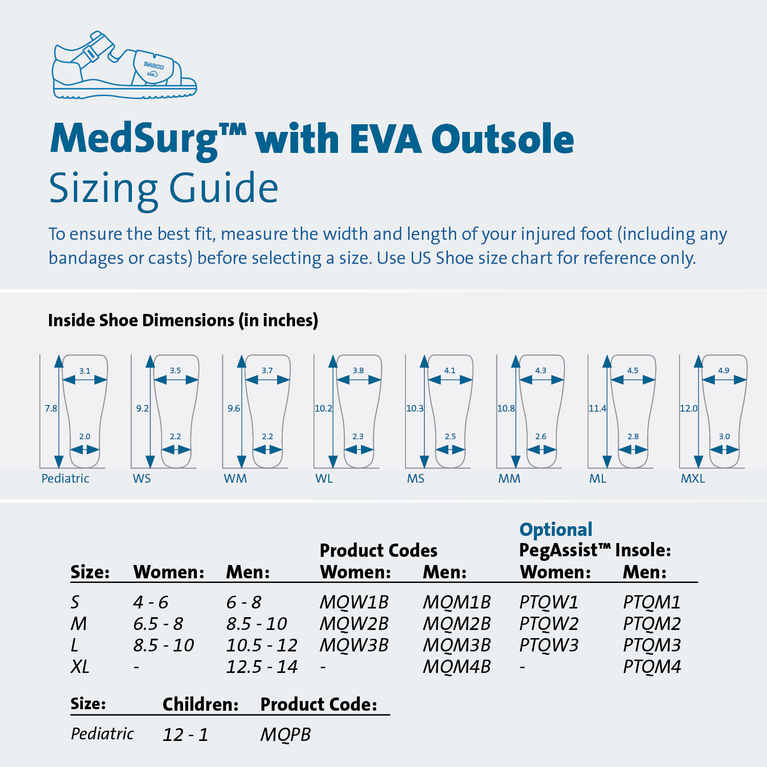 DARCO MEDICAL SHOE IDEAL FOR POST SURGERY AND ACCOMMODATING INJURY