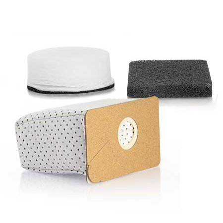 BAEHR PUR VACUUM DRILL DUST BAGS (6 PACKET) INCLUDES ONE FILTER SET