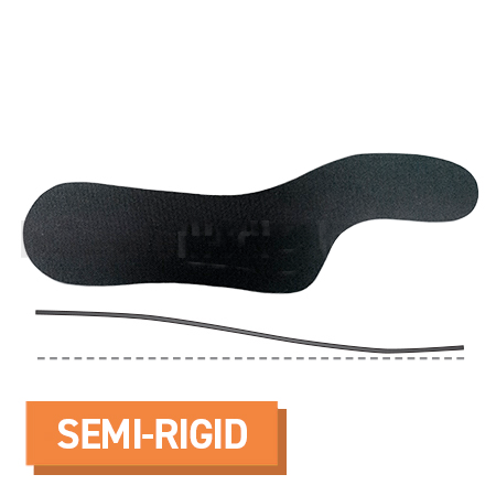 CARBON FIBRE FOOT PLATE MORTONS CONTOURED (SEMI-RIGID)