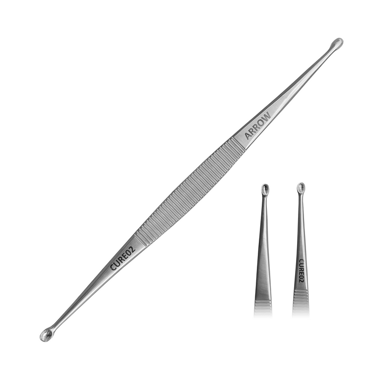 ARROW CURETTE - DOUBLE ENDED