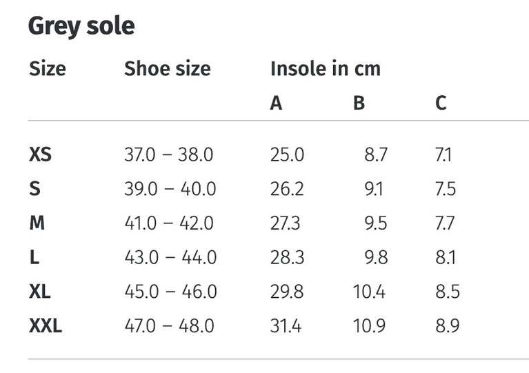 DARCO PEGCONTOUR INSOLE FOR ALLROUND SHOE