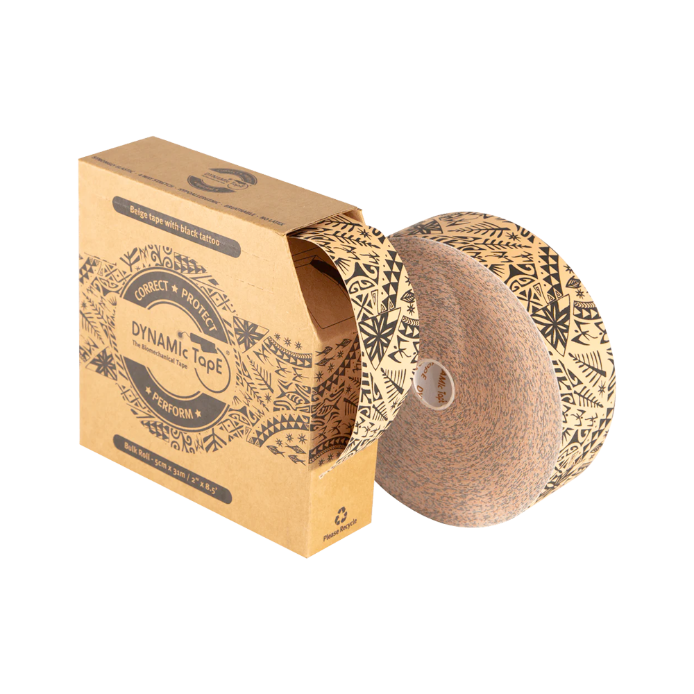 DYNAMIC TAPE BLACK TATTOO 5CM X 31M – Whiteley AllCare