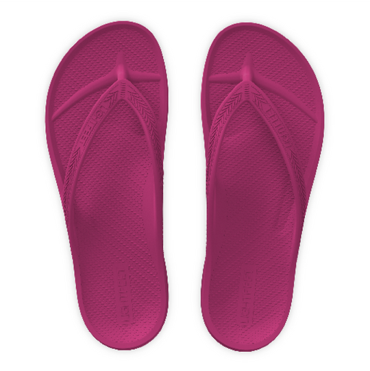 LIGHTFEET ARCH SUPPORT JANDALS - FUSCIA