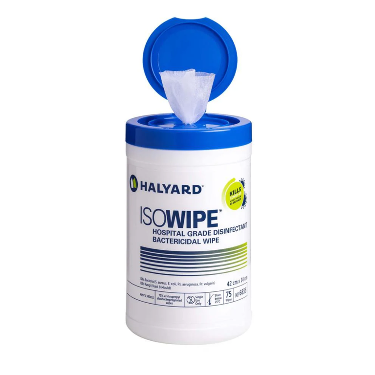 KIMBERLY CLARK ISOWIPES CANISTER AND REFILLS