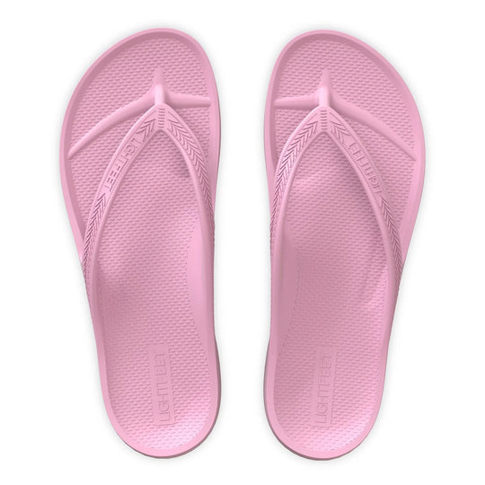 LIGHTFEET ARCH SUPPORT JANDALS - SOFT PINK