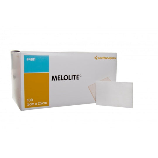 MELOLITE STERILE DRESSINGS - 75MM X 50MM BOX 100