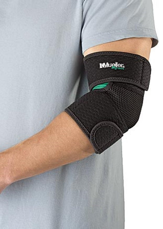Mueller Green Adjustable Back and Abdominal Support, Black, One Size Fits  Most 