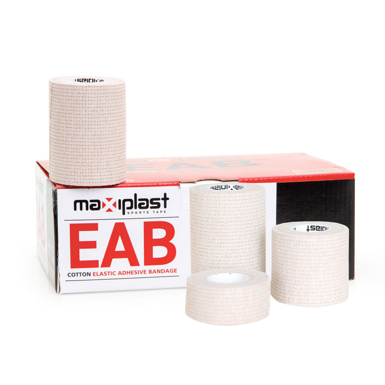 MAXIPLAST COTTON ELASTIC ADHESIVE BANDAGE EAB