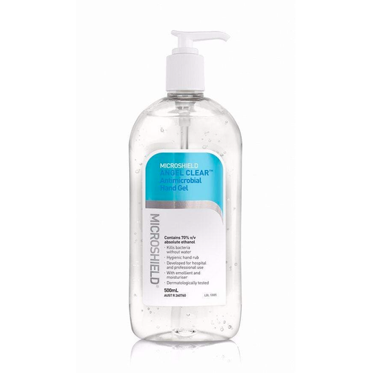 MICROSHIELD ANGEL CLEAR HAND GEL 500ML