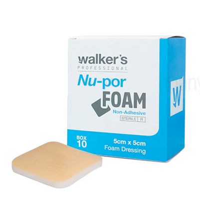 WALKER'S NU-POR FOAM DRESSING (NON-ADHESIVE)
