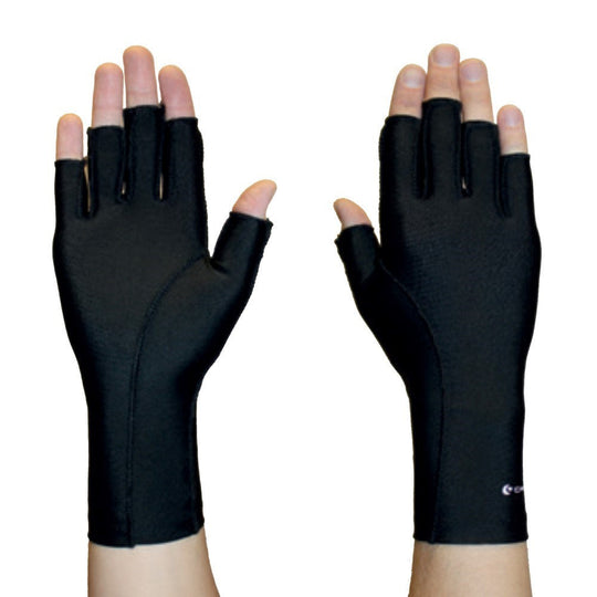 OEDEMA GLOVE BLACK 3/4 FINGER - SINGLE