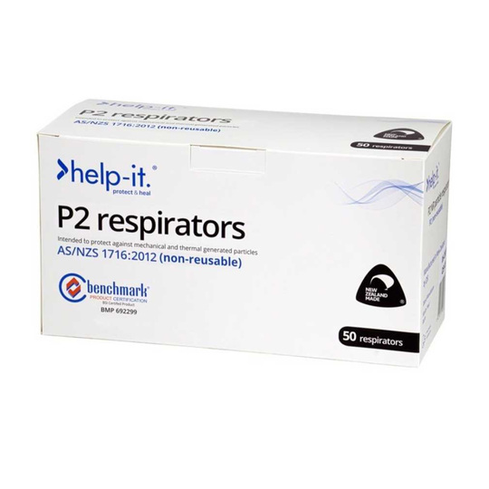 P2 DUCKBILL RESPIRATOR MASKS - PKT 50