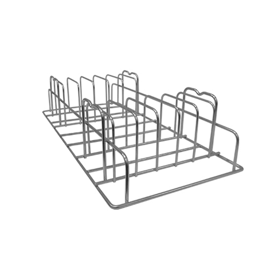 STAINLESS STEEL UNIVERSAL AUTOCLAVE POUCH RACK (SUITABLE FOR MOST 22-23 LITRE AUTOCLAVES)