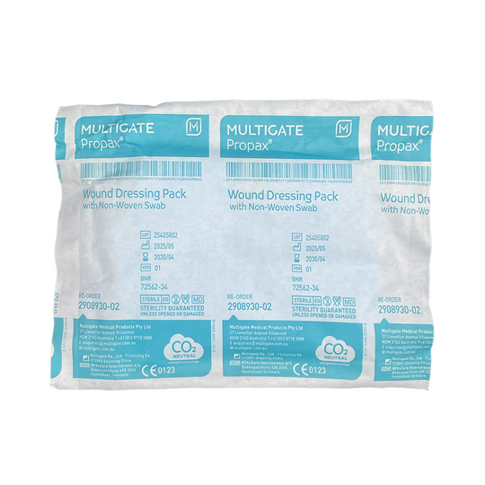 PROPAX GAUZE SWABS STERILE, 7.5cm x 7.5cm