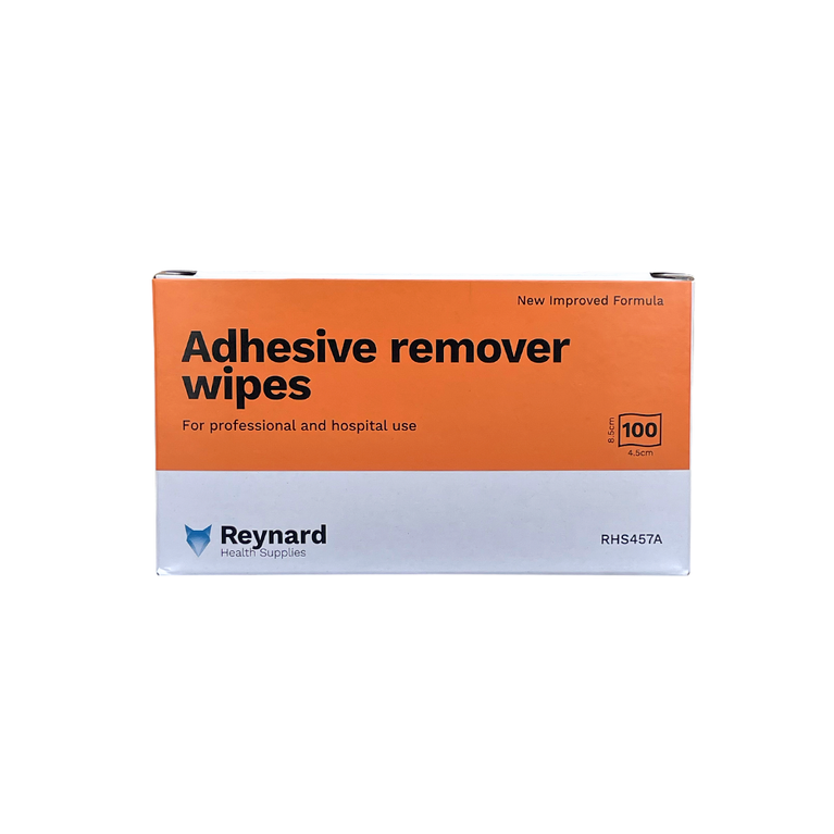 ADHESIVE REMOVER WIPES - BOX 100 WIPES