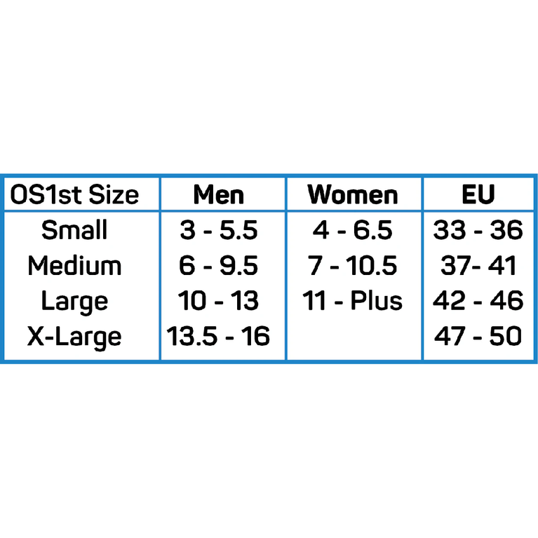 OS1ST COMPRESSION FS4 PLANTAR FASCIITIS SOCK