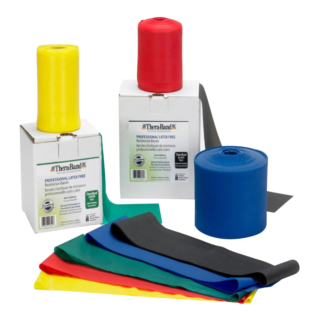 TheraBand LatexFree 22m Professional Resistance Bands Whiteley AllCare