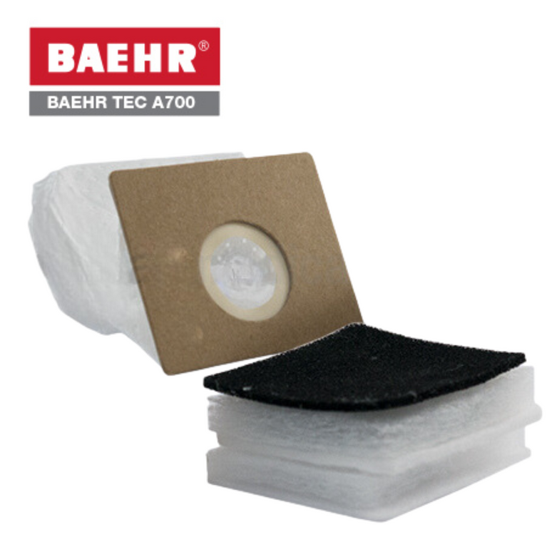 BAEHR A700 DUST BAGS PKT 10 (Includes 1 x Filter Set)