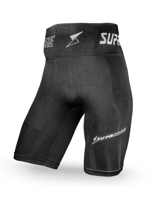 PATENTED MEN'S CORETECH® LIONEL COMPRESSION SHORTS FOR ENHANCED PERFORMANCE AND GROIN, HAMSTRING , OP,HIP INJURIES.