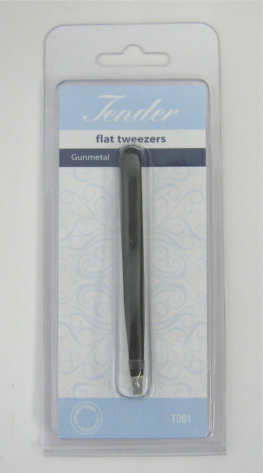 FIRST AID TWEEZERS FLAT EDGE