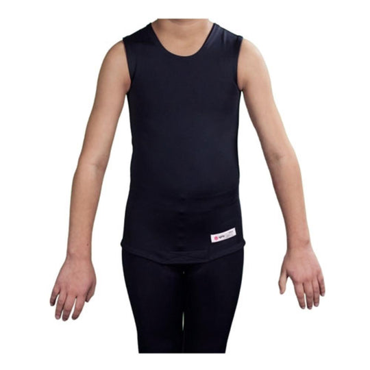 SPIO CLASSIC TLSO COMPRESSION VEST - BLACK