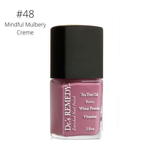 DR'S REMEDY NAIL POLISH ENRICHED NAIL CARE Mindful Mulbery Creme