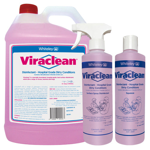 VIRACLEAN - HOSPITAL GRADE DISINFECTANT