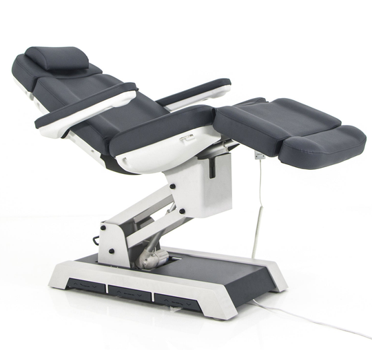 TREATMENT CHAIR FITZROY - 4 MOTOR, FACE HOLE - NAVY BLUE