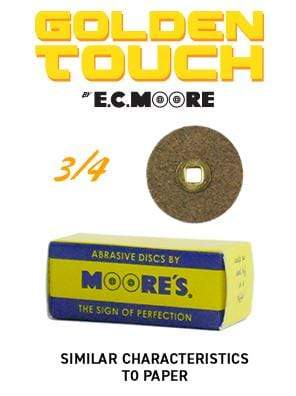MOORES GOLDEN TOUCH SANDING DISCS (PACK-200)