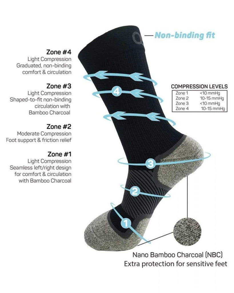 OS1ST WP4 WELLNESS PERFORMANCE SOCK DESIGNED TO HELP WITH DIABETES, CI ...