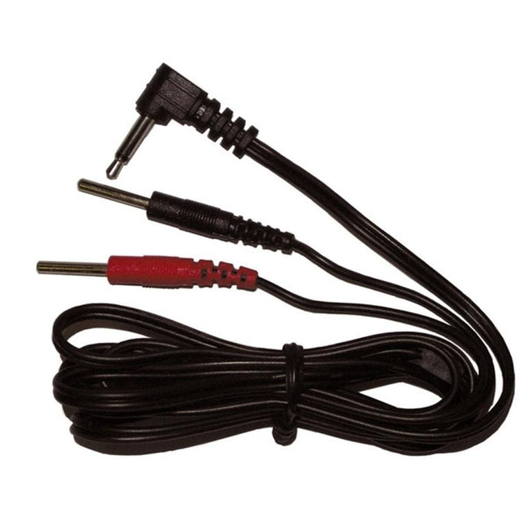 Replacement Leads for Tens/EMS Machines. Silver Pin.