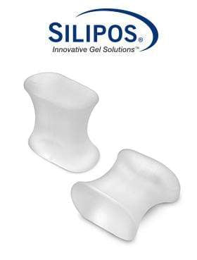 SILIPOS GEL TOE SPREADER WITH SILVER-ION - PROVEN ANTI-MICROBIAL AGENT THAT KILLS 99% OF BACTERIA AND FUNGUS
