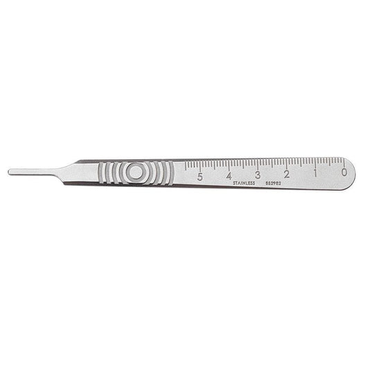 SWANN MORTON SCALPEL HANDLE - STAINLESS STEEL