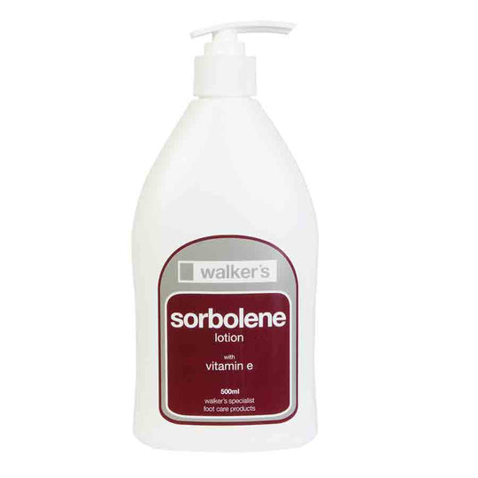 WALKERS SORBOLENE LOTION + VITAMIN E 500ML PUMP