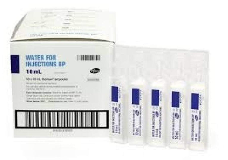 WATER FOR INJECTION 10ML (50)
