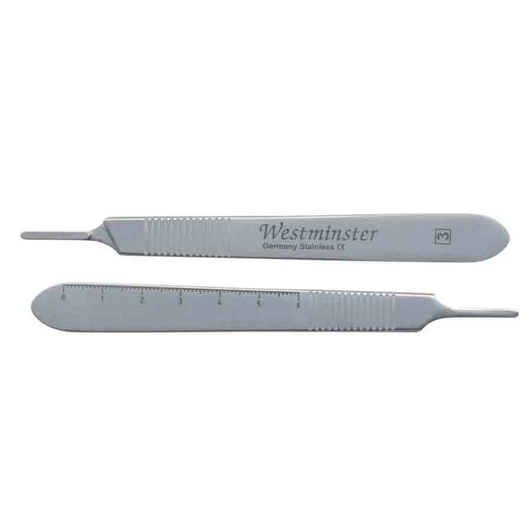 WESTMINSTER SCALPEL HANDLE #3 GRADUATED S/S EACH